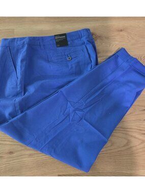 Lane Bryant Low Rise Boyfriend Stretch Chino Pants Blue - Size 20 NWT
